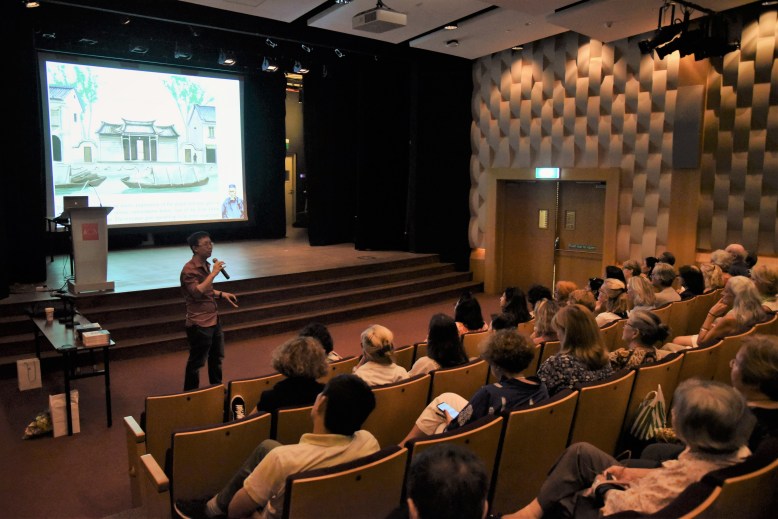 Shawn Seah talking about Si Da Chu and North Boat Quay(ed)