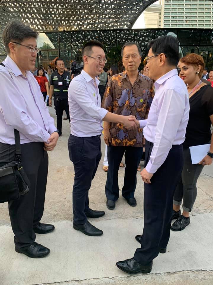 Meeting DPM Heng at FutureTogether Launch